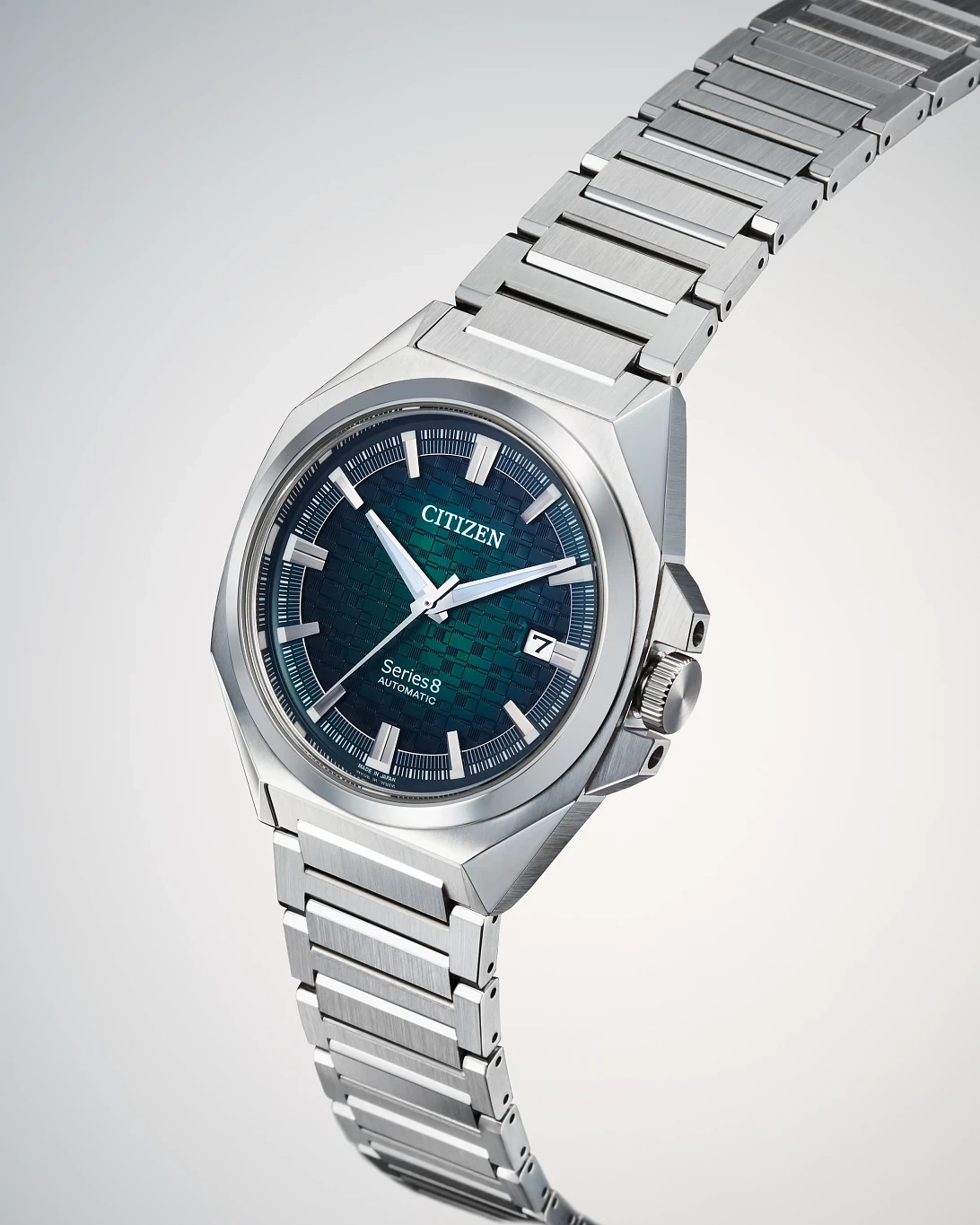 Series8 831 Green Dial Stainless Steel Bracelet NB6050-51W | CITIZEN